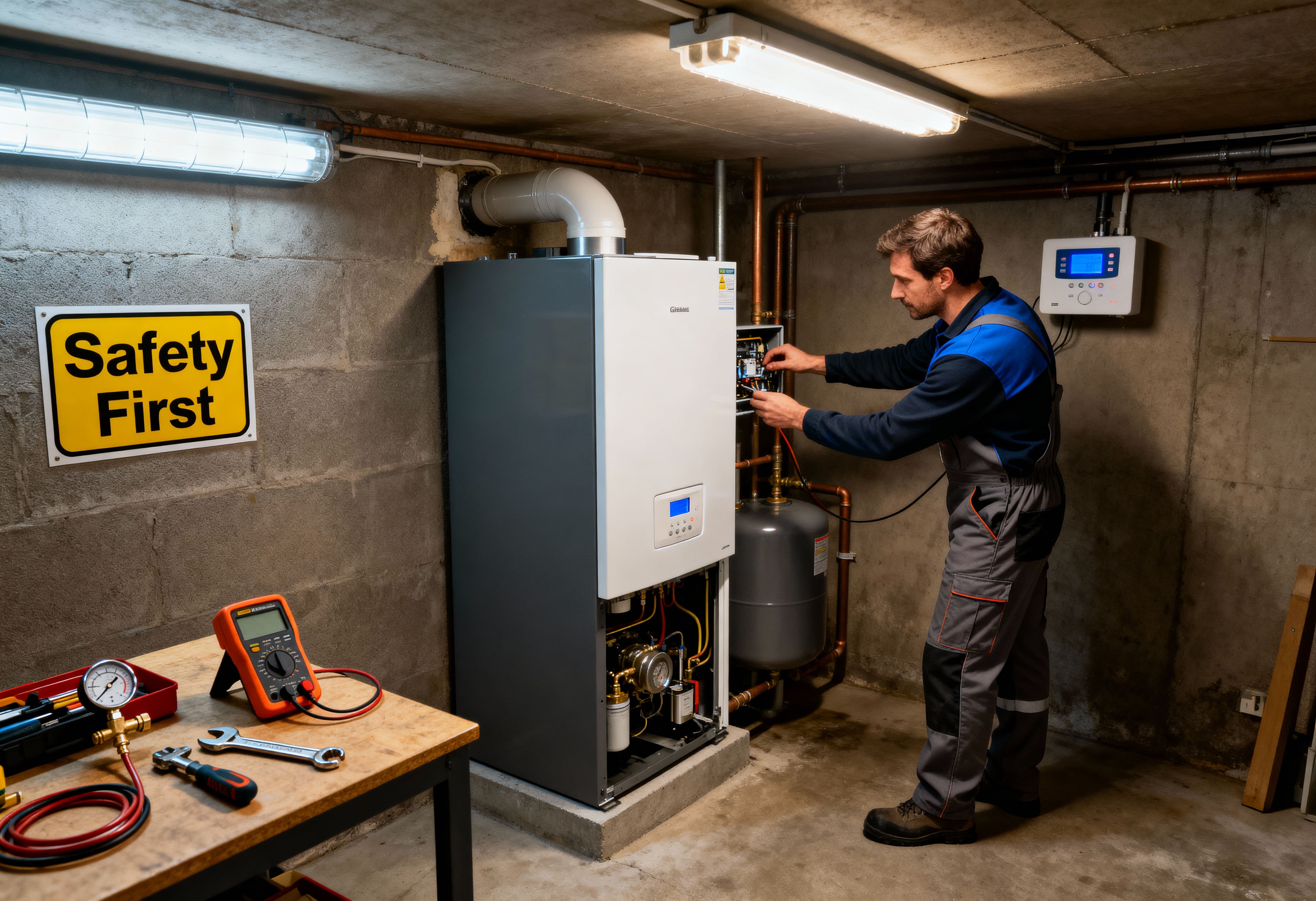 Entretien annuel de chaudière par chauffagiste certifié RGE