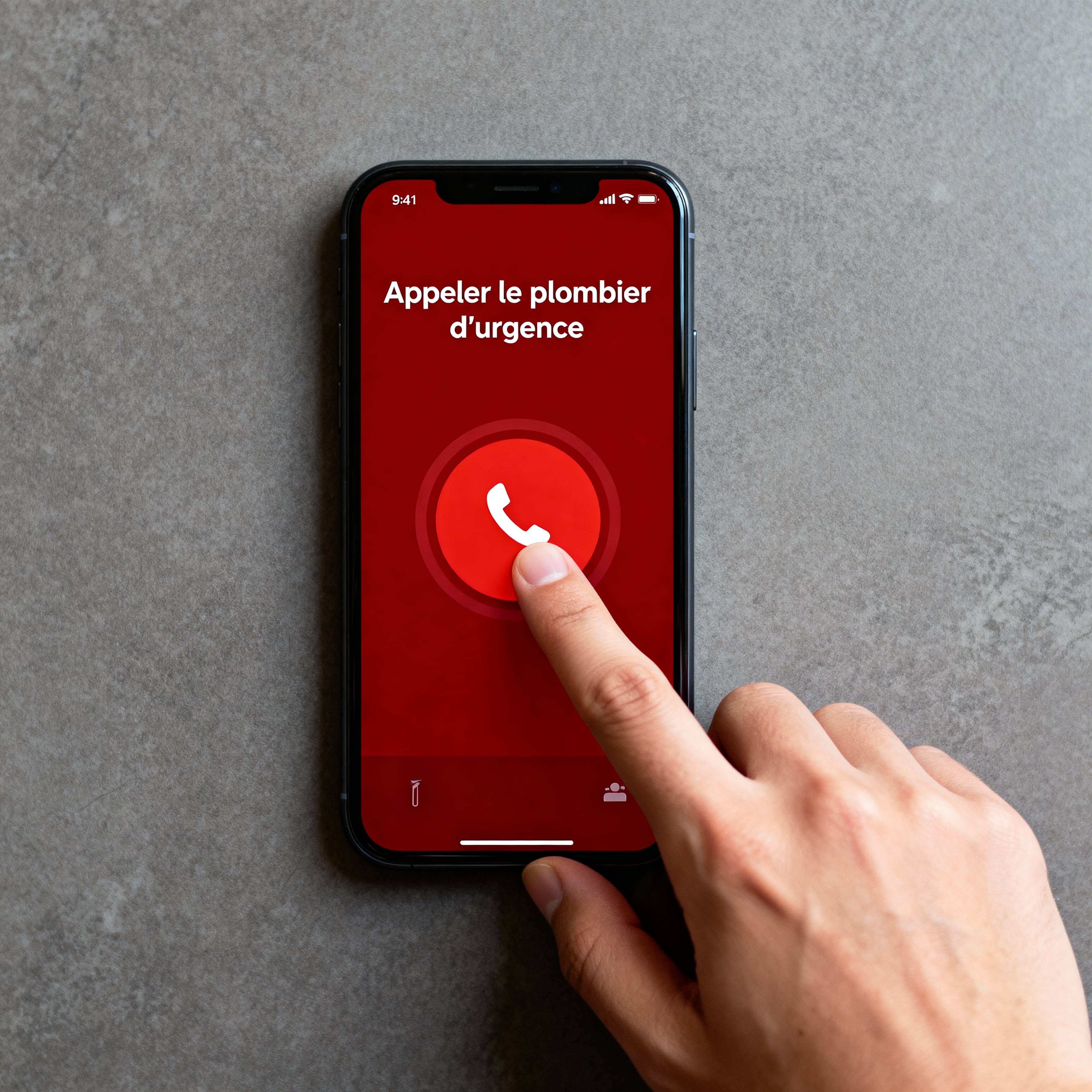Appelez notre service d'urgence plomberie maintenant