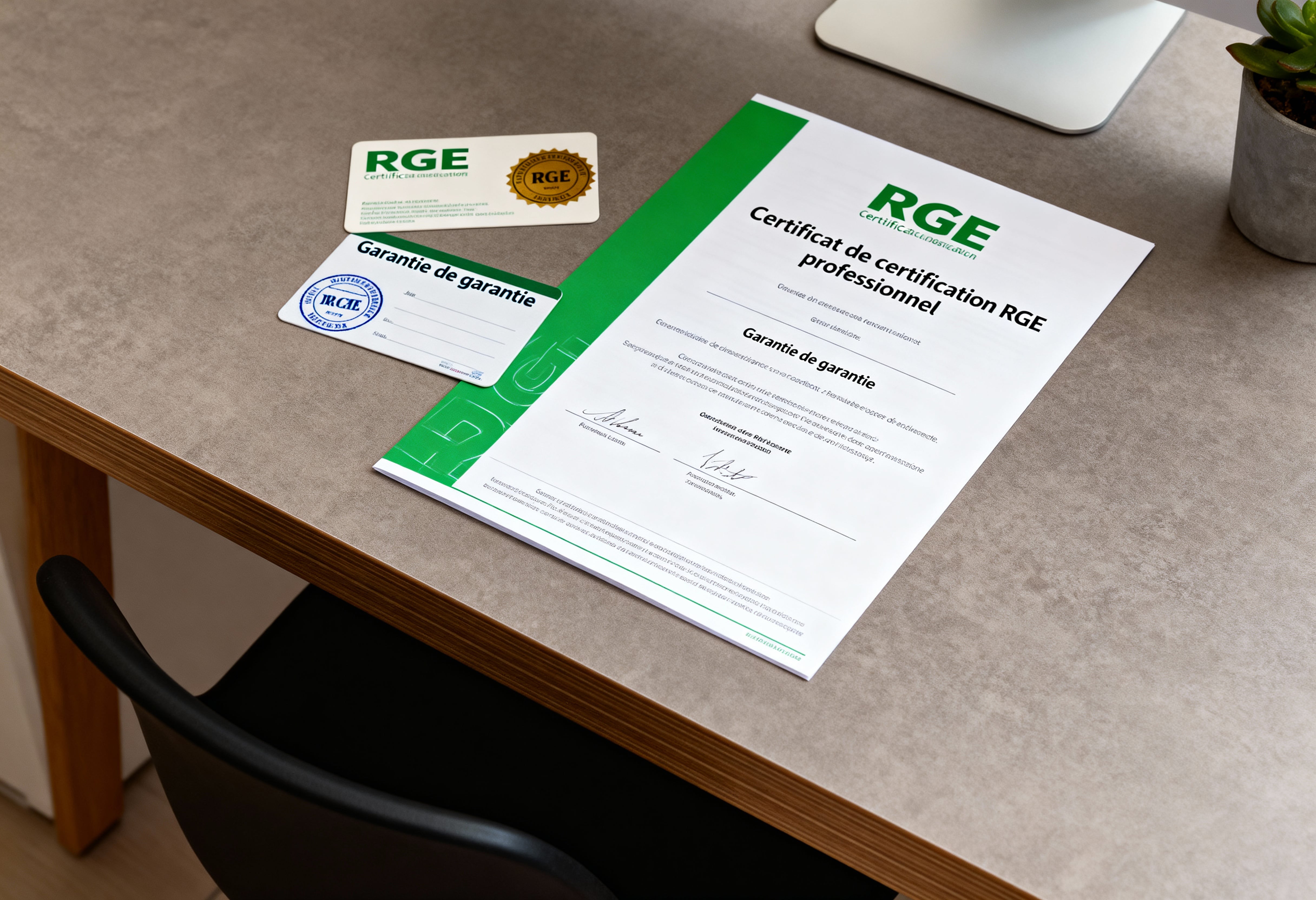 Certifications RGE et garanties professionnelles plomberie